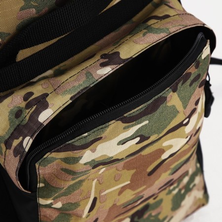 Tourist backpack, 40 l, lightning department, 3 outer pockets, huntsman, camouflage color-8