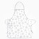 Kit. set 3pr. Snowflake Snowflake silver perch. 17*17 cm, mittens.26*16 cm, Fart. 70*80 cm 100% p/e 94461