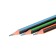 Pencil Chernographic hardness of HB with an eraser, the body is triangular, sharpened, mix