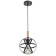 Lamp Bayerlux 88304/1 E27 40W Black 17.5x17.5x20.5-120 cm