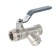 Ballic Aqualink, PN 30 tap, inner/internal thread 1/2 ", oblique filter, lever, nickel.