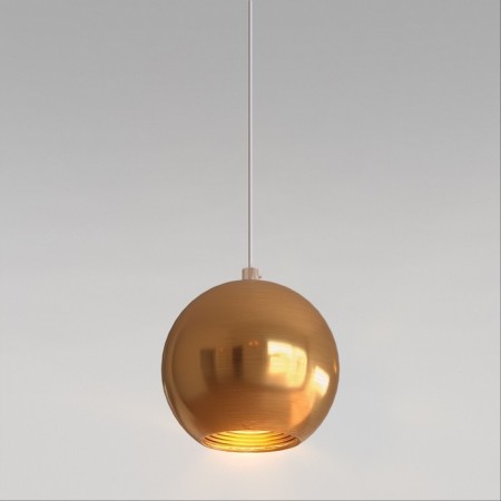 Suspended accent Elektrostandard, Giro LED 7 W, 80x80 mm, IP20, bronze color