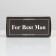 Makarun box, confectionery packaging “For Best Man”, 12 x 5.5 x 5.5 cm