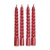 Candles twisted "Happy New Year", 4 pcs, 6.8 x 16 x 2 cm