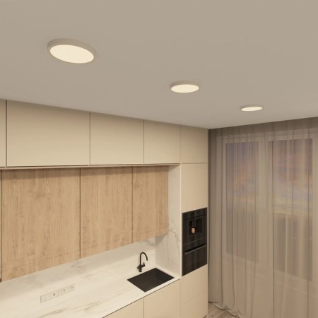 DK6520-WH Thin Lumina Light with D220MM 220V 18W 3000/4000/6500K IP40 White alumin-1
