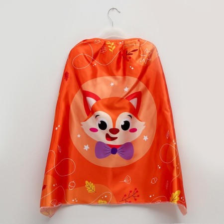 Carnival set "Red Lisichka": cloak, mask-8