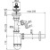 Siphon for the ALCAPLAST A410P, DN = 32 mm shell, with a fittings and a stainless steel grate DN 63 mm 507500