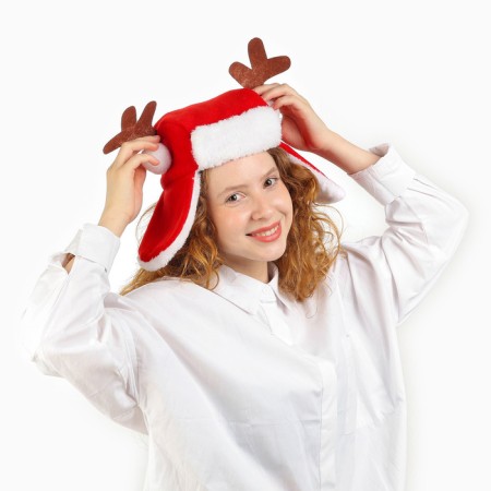Carnival hat "Ushaka" with horns-2