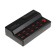 Charger station WLX-838, 10 USB, 60 W, 12 A, switch, black
