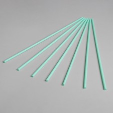A tube for balls, flagpole and sugar, length 41 cm, d = 6 mm, the color is pale green