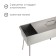 Double -tier smokehouse, on legs, 500x270x175, steel 0.8 mm