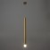Lamp Bayerlux "Alamo" 3W 4000k gold 3x3x50-150 cm