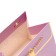 Packet for flowers, handle chain, "lilac", with gold embossing, 15 x 10.5 x 10 cm