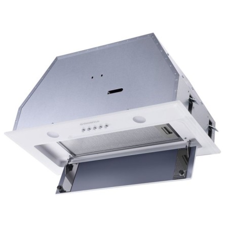 Kitchen hood Maunfeld Trapeze 601GG, 1150 m3/h, 3 modes, white-1