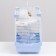 The cage for rodents is equipped, 27 x 19 x 28 cm, blue