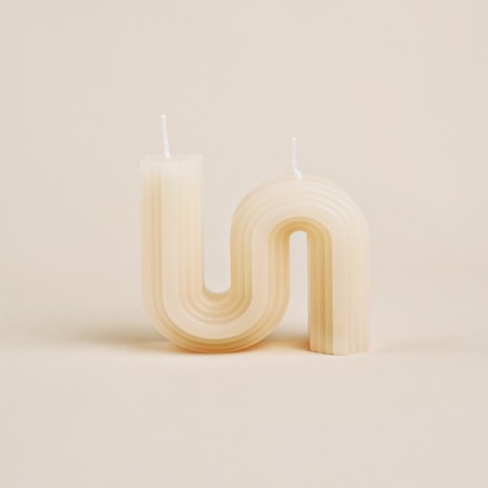 Wax candle, 9.3 × 8 × 2 cm-1