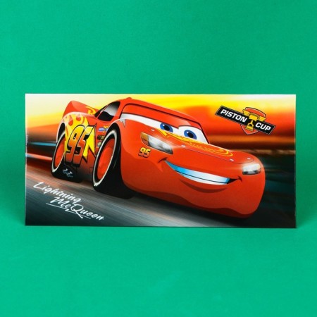 Money envelope, 16.5 x 8 cm "Happy Birthday", cars-4