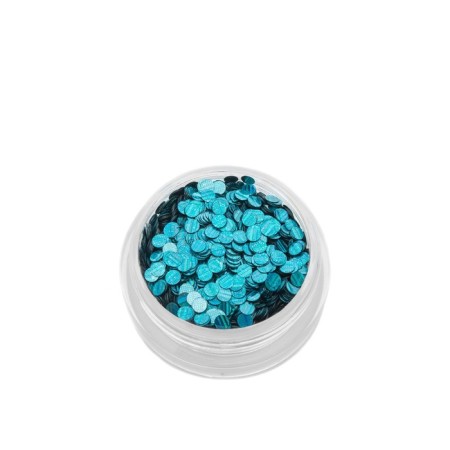 Sequins for the decor Pole "Cat Eye", No. 2 turquoise