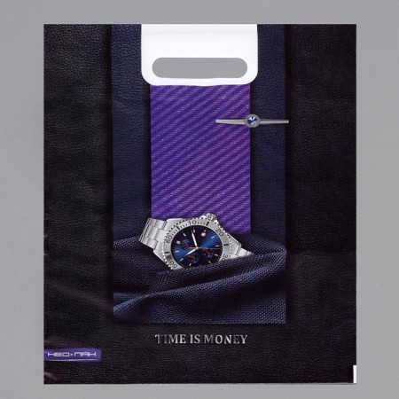 Package "Time", polyethylene, with a cut pen, 30 x 40 cm, 60 μm
