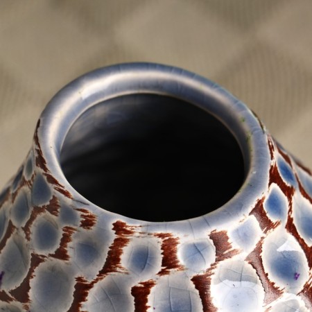 Kashpo - Vase "Drake" 13x10cm, gray-2