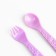 A set of children's dishes "Unicorned", a plate on the suction cup 250ml, fork, spoon