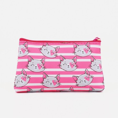 Lightning cosmetic bag, pink color-1