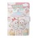 Gift Notebook, A6, 112 sheets, color block, with a curly knife, PVC cover, bunny, mix