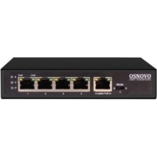 Коммутатор Osnovo SW-8050/D, неуправляемый, 5х10/100/1000BASE-T