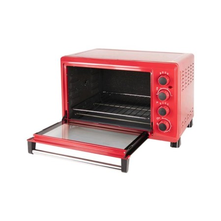 Mini-fucked Oursson OV4225/RD, 2000 W, 42 l, 12 modes, 100-230 ° C, convection, red-2