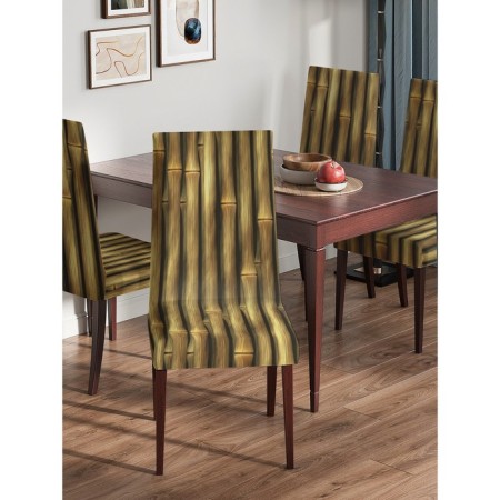 Czech for the chair "Bamboo barrier", decorative, velor-2