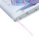 Notebook Gift Book 96l, line, color cut, PVC anime PVC cover (17.7x12.4cm)