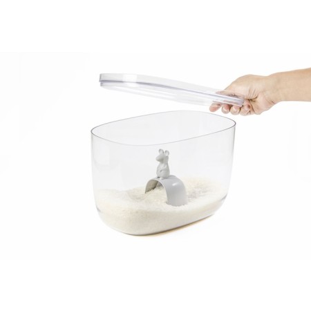 Container with a measured spoon Qualy Lucky Mouse, 7 L-5