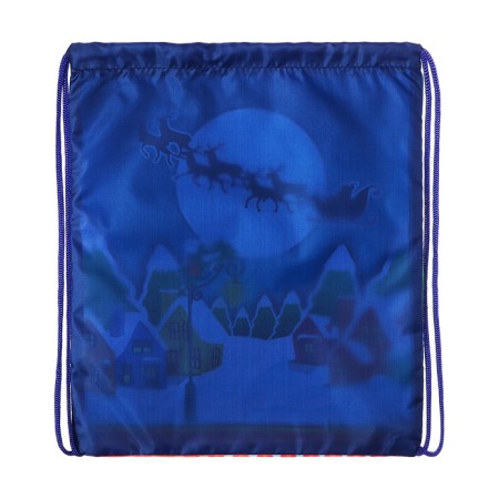 New Year. Bag for sweets 290 x 340 mm "New Year's landscape" (soft polyester density 210d)-2