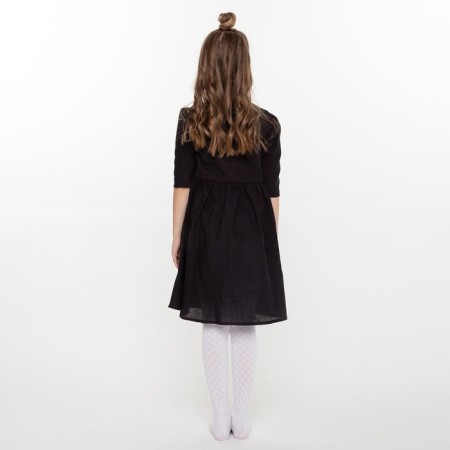 Pantyhose children, white color, height 116-122 cm-5