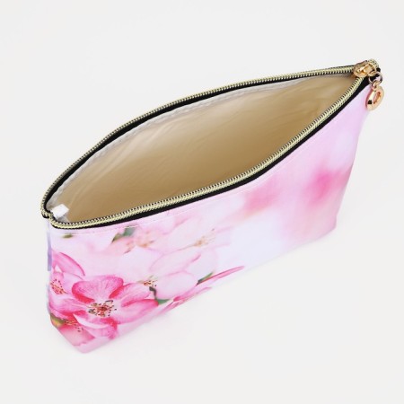 Lightning cosmetic bag, pink color-2