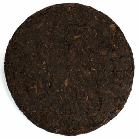 Chinese sustained black tea "Shu puer. Lao Puer, 6666", 357 g, 2013, Yunnan, pancake-3