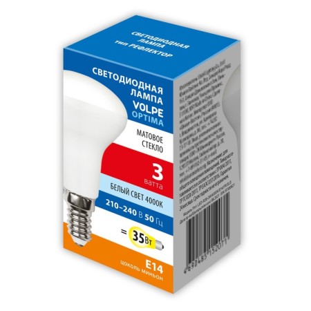 LED LED Uniel, E14, 3 W, 4000K, white glow-1