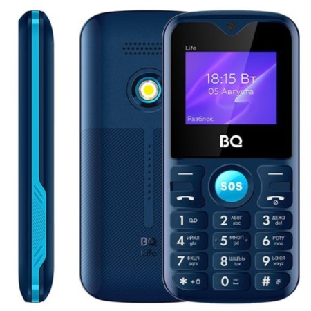 Cell phone BQ M-1853 Life Blue-2