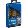 Set of drill on metal bison, P6M5, cylinder. Saar, 1.5-6.5 mm, 13 pcs, titanium coating 96002