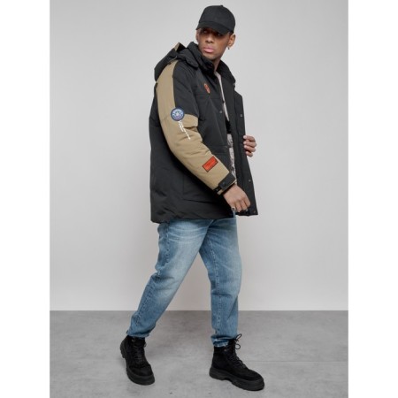 Male Winter jacket, size 50, black color-13