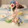 Set of napkins Ethel Color Blue, 30x40 cm - 4 pcs, 100% flax 170 g/m2