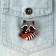 Icon in the box "Raccoon" 5 x 4 cm