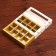 New Year. Box of 16 sweets, 17.7x17.7x3.8 cm, confectionery packaging