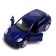 Metal machine Porsche Macan S, 1:32, doors, inertia, blue color open