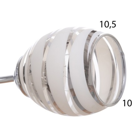 Causte "Venda" 6x40W E27 Chrome Model: 2800089-6