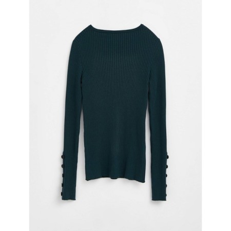 Female jumper in the rubber Conte Elegant, Size S, Royal Green color-4