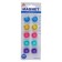 A set of magnets for board, 10 pcs., D-2 cm, transparent, on a blister, mix
