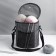 Folloer Bag "Goose Feat", 2 gross, d = 21 cm, 23 cm, black/white cet