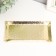 Stand for trifles Metal "Points" gold 17.5x10 cm