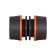 The coupling is connected, for hoses 1/2 "(12 mm), cane, plastic, Greengo
